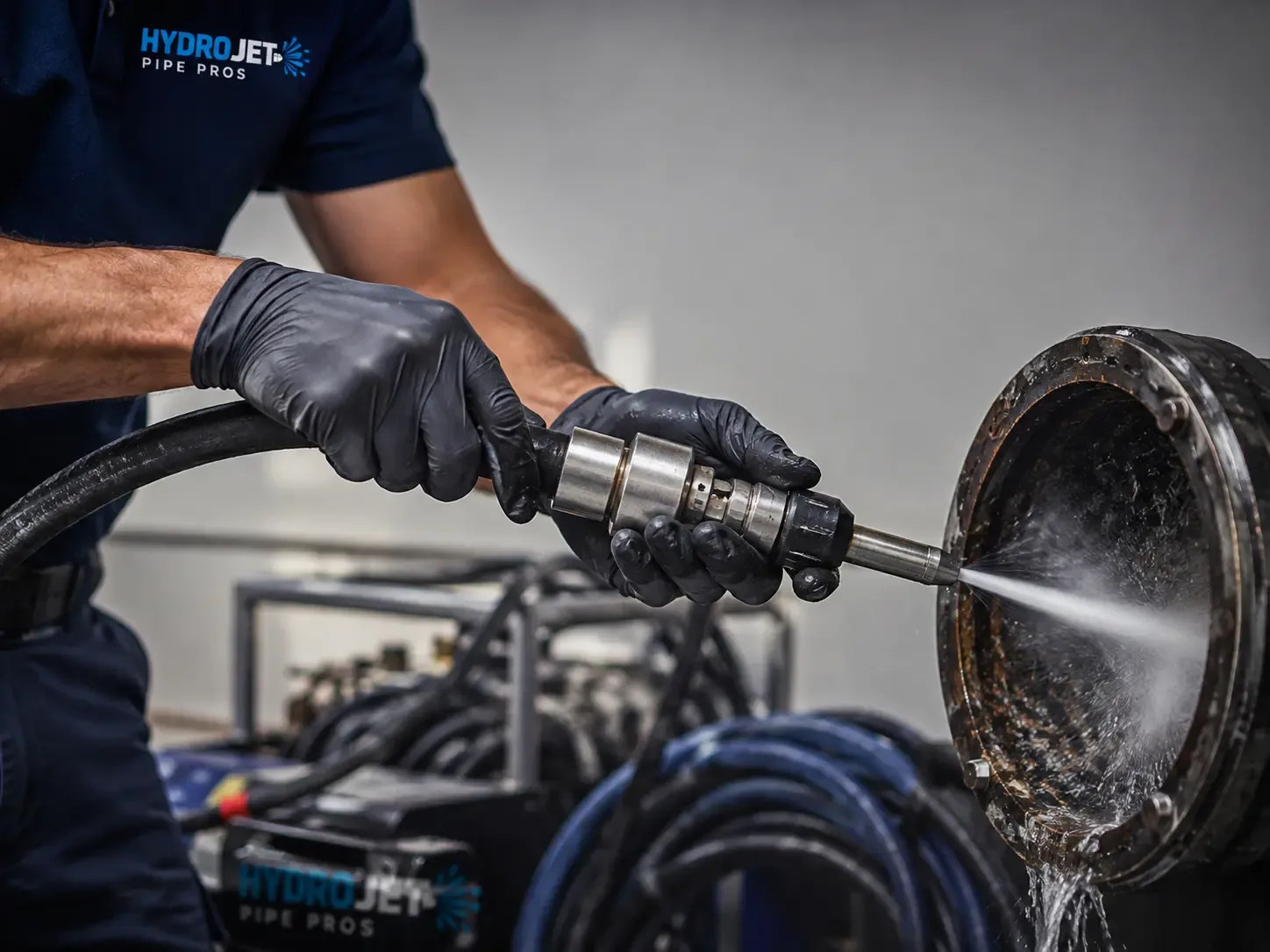 Hydro Jet Pipe Descaling in Cleveland, OH